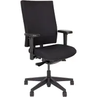 Workliving NPR1813 Zuidas Comfort Black Edition - Bureaustoel Ergonomisch Design ARBO