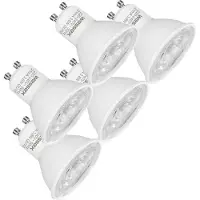 Toolstation LED lamp spot GU10 3.6W 345lm Dimbaar 2700K (5 Stuks)
