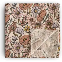 Mushie Multidoek Hydrofiel Retro Flowers