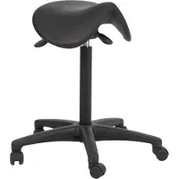 Workliving Zadelkruk PUR - PUR Zitting - Nylon onderstel - Bureaukruk (ongemonteerd)