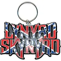 Rock Off Lynyrd Skynyrd - Flag Logo Sleutelhanger - Multicolours