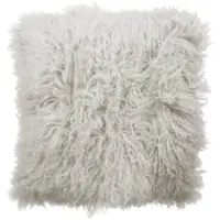Dusk till Dawn Tibetaans Sierkussen 45x45cm - Wit