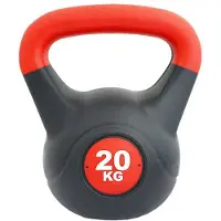 Softee Pvc 20kg Kettlebell Zwart 20 kg