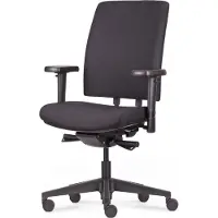 Workliving NPR1813 Jaarbeurs Regain Zwart - Bureaustoel Ergonomisch Design ARBO