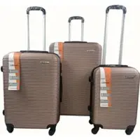 Libiao Kofferset 3 Delig - 85l & 50l & 30l - Rose Gold