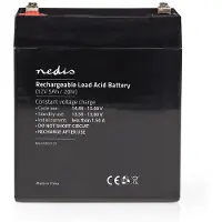 Nedis Oplaadbare Loodaccu | Lead-Acid | 12 V | 5000 mAh | 1 stuks - BALA500012V