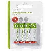 Nedis Oplaadbare NiMH-Batterij AA | 1.2 V DC | 2000 mAh | 1 stuks - BANM20HR64B BANM20HR64B