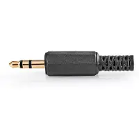 Nedis 3.5 mm jack plug | M | (Stereo, Verguld)