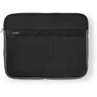 Nedis Notebook-Tas | 13-14 " | Neopreen / Zwart | 20 mm | 270 mm | 335 mm | 1 stuks - NBSE13100BK NBSE13100BK
