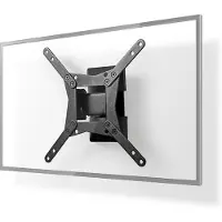 AlarmsysteemExpert.nl TV-Muurbeugel, kantelbaar voor 10-32 ", max. 30Kg. 1 scharnierpunt