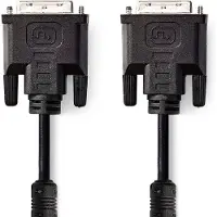 Ginza.se DVI-I kabel | | 2 meter (Dual Link, 100% koper, Zwart)