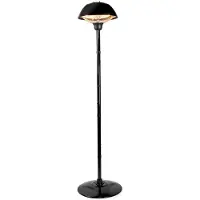 Nedis Patio Verwarmer | 1500 W | 1 Warmte Stand | Omvalpreventie | IP34 | Zwart | 1 stuks - HTPA16EBK HTPA16EBK