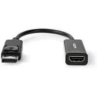 Nedis DisplayPort-Kabel | DisplayPort Male | HDMI Output | 0.2 m | 50 stuks - CCGT37150BK02 CCGT37150BK02