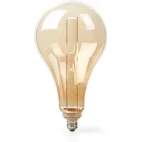 Nedis LED-Filamentlamp E27 | PS165 | 3.5 W | 120 lm | 1800 K | 1 stuk | 1 stuks - LBRDE27PS165AR LBRDE27PS165AR