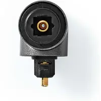 Nedis TosLink-Adapter | Toslink Female naar TosLink Male | 1 stuks - CATB25920GY CATB25920GY