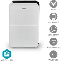 Nedis SmartLife Luchtontvochtiger DEHU30WTW