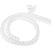 Nedis Kabelmanagement | Spiraalvormige sleeve | 2 m | 28 mm | 1 stuks - CMSW2328WT200