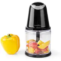 Nedis Hakmolen | 260 W | 0.5 l | Kunststof | 2-Snelheid | Zwart | 1 stuks - KAMC200CBK KAMC200CBK