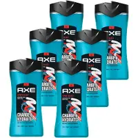 Axe - 3-in-1 Douchegel, Facewash & Shampoo Mannen - Sport Blast – Frisse Citrusgeur - Voordeelverpakking 6x400 ml