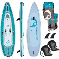 Spinera Sup Kayak SK 12.0 – Opblaasbaar SUP Kayak – 3 In 1 Board – 2 Persoons – 365x98x20 cm