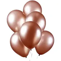 Fiesta Ballonnen - Koper - Metallic - 30cm - 10st. --> BULK