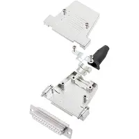 Encitech DTSL25-SJSRG-T-DBS-W-K 6355-8086-13 D-sub female connectorset 180 ° Aantal polen: 25 Soldeerkelk 1 stuk(s)