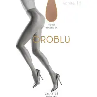 Oroblu Vanite 15 Panty - Kleur Hazel/ Huidskleur - Maat Maxi/ XXL