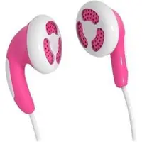 Maxell 303752 hoofdtelefoon/headset In-ear Roze, Wit