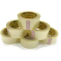 WOLF 6x | Verpakkingstape - Transparant - 36 mm x 150 m - Tape - Dozentape - inpak tape - verpakking - dozentape - doos - dozen -