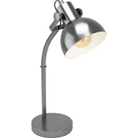 Eglo Lubenham 1 Tafellamp - E27 - Staal - Grijs;Crème