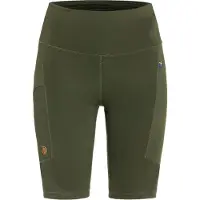 Fjällräven Legging Women Abisko Short Tights Deep Forest-S