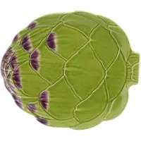 Bordallo Pinheiro bord Artisjok - 24 cm - handbeschilderd -