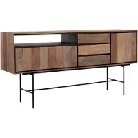DTP Home Metropole dressoir teakhout 200x40x95cm