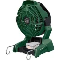 Bosch UniversalFan Tafelventilator Groen, Zwart LED-indicatie, Met lamparmatuur