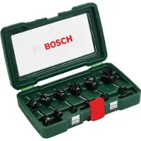 Bosch 12-delige frezenset 1/4" schacht