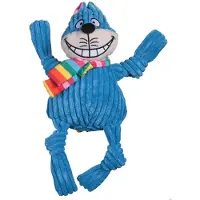 HuggleHounds Rainbow Cheshire Cat Knottie Large 36 x 20 cm