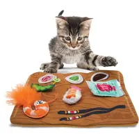 Kong pull-a-partz sushi - 26,5x21,5x2,5 cm - Honden speelgoed
