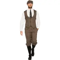 Coppens Roaring 20's set John Peaky Blinders - 100% Polyester - Carnavalskleding heren grote maten | Maat 58