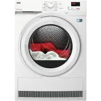 AEG TR718A2B warmtepomp droger / wasdroger wit met 8 kg. trommel zuinig energieklasse A+++ | .