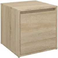vidaXL Opbergdoos met lade - 40,5 x 40 x 40 cm, Sonoma Eiken