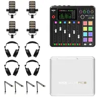 Rode RODECaster Pro II 4-Person Bundle