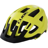 Cube Fietshelm Fleet - 52-57 cm - Allround-helm - MIPS - 14 Ventilatiegaten - SNAP 360 fit-systeem - X-Lock-montagesysteem - Verstelbaar - M - Geel
