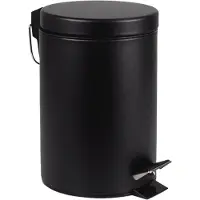 BRASQ Afvalbak BRASQ pedaalemmer 20 liter zwart