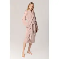 Casilin Teddy Fleece Badjas Misty Pink - S