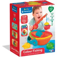 Clementoni Baby - Magnetisch Visspel - Hengelspel met 4 Vissen - Speelgoed vanaf 1 Jaar