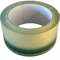 Kortpack Duurzame PP- Acryl tape 50mm x 66mtr. Transparant. Low noise. 36 stuks. + pen (020.0855)