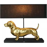 Happy-House Lamp Teckel Goud 60 x 14 x 49,5 cm