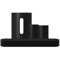Sonos Beam Gen 2 Zwart + 2x Era 100 Zwart + Sub Mini Zwart
