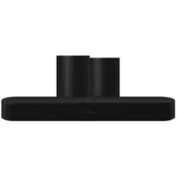 Sonos Beam Gen2 Zwart + 2x Era 100 Zwart
