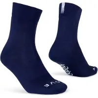 Gripgrab - Lightweight SL Performance Zomer Fietssokken 1 Paar Coolmax Wielersport Sokken Regular Cut - Navy Blauw - Unisex